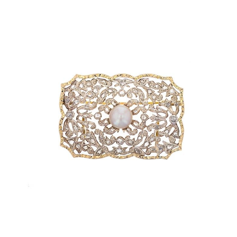 Acheter Broche ancienne perle et diamants 0.65 carat 2 ors Bon état - 3250,00 € Broche ancienne perle et diamants 0.65 carat 2 ors Bon état - reconditionné disponible sur Gemme Les Bijoux